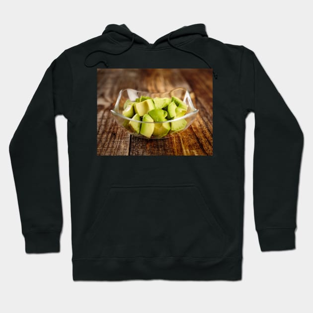 Avocado chopped Hoodie by naturalis